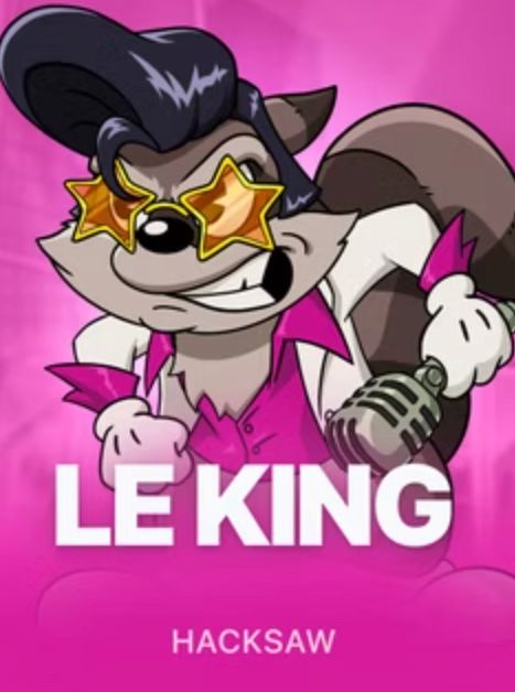 Слот Le King от Hacksaw с енотом-рокером в звёздных очках